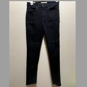 Levi's 721, Women's, High Rise Skinny Jeans, Black, Size 27